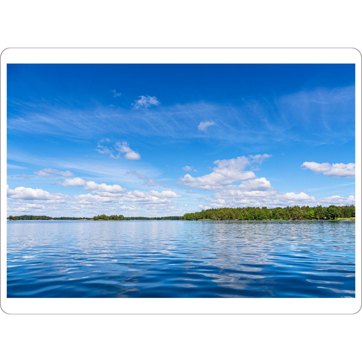 Tischset "Ostseeküste bei Västervik" artboxONE - Natur,Reise,Reise / Strand und Meer,Reise / Länder