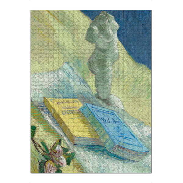 Puzzle Ravensburger "Vincent van Gogh, Gibsstatuette" artboxONE - Floral,Abstrakt,Menschen