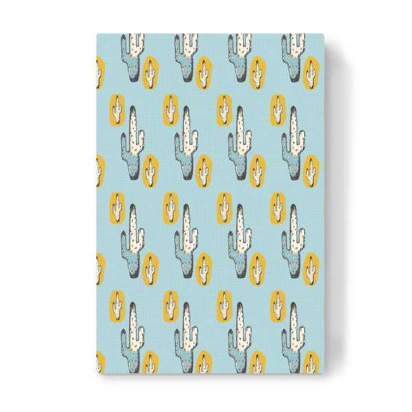 Leinwandbild "Cactus Family" artboxONE - Floral - Cactus,Kaktus,Pflanze,Natur,Desert,Wüste,Kids,Kidsroom,Kinder,Kinderzimmer