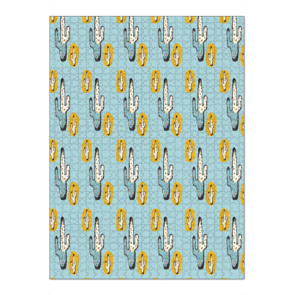 Puzzle Ravensburger "Cactus Family" artboxONE - Floral - Cactus,Kaktus,Pflanze,Natur,Desert,Wüste,Kids,Kidsroom,Kinder,Kinderzimmer - Bild cactus