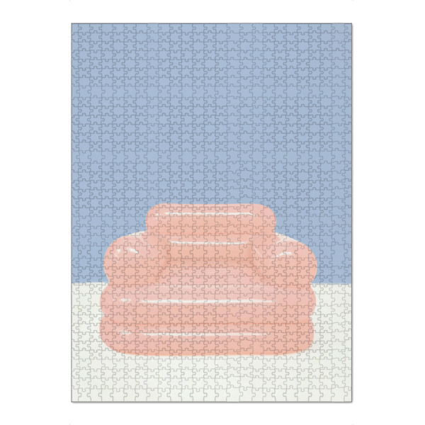 Puzzle Ravensburger "Retro Aufblasbarer Sessel" artboxONE - Architektur,Geometrie,Lustig