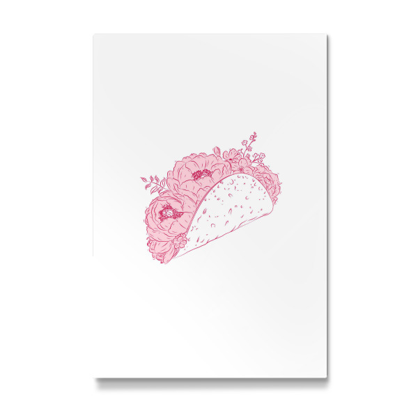 Galerie-Print "Taco-Blumenillustration" 75x50 cm artboxONE