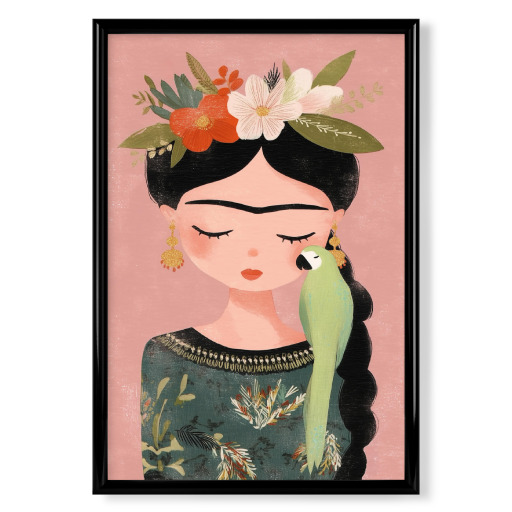Papageien Liebe mit Frida