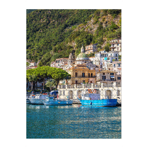 Puzzle Ravensburger "Cetara in Italien" artboxONE - Natur,Reise,Architektur,Reise / Strand und Meer,Reise / Länder