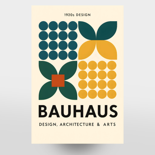 Zeitloses Bauhaus-Muster