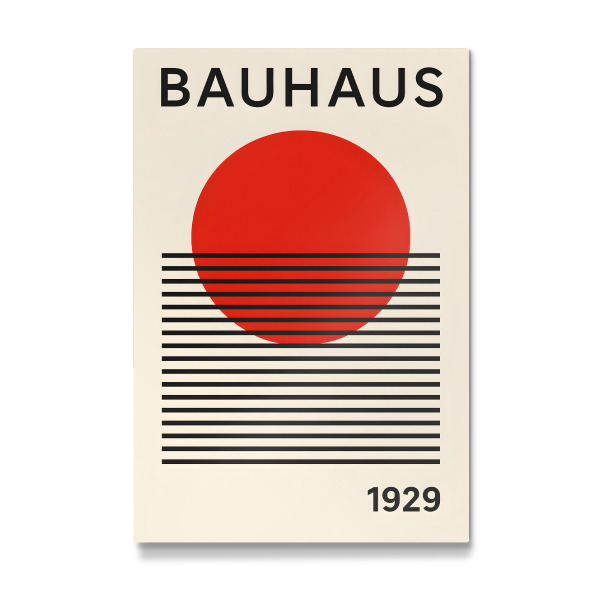 Galerie-Print "Bauhaus minimal" 75x50 cm artboxONE