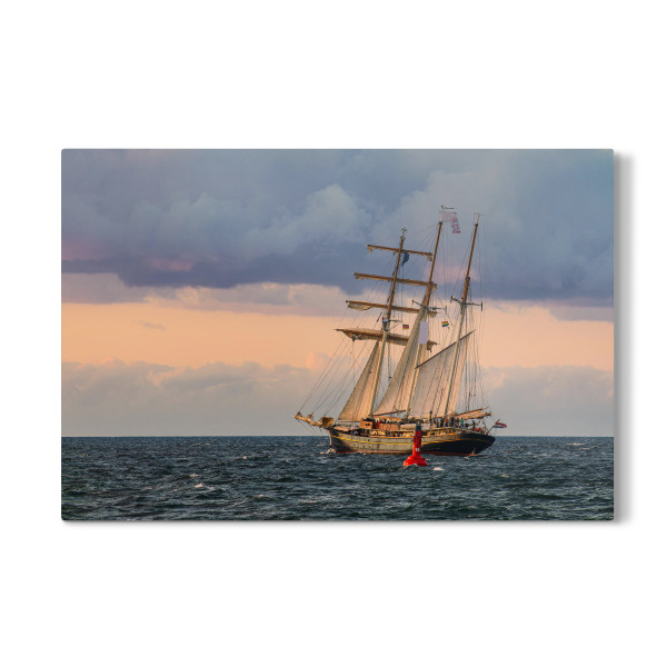 Galerie-Print "Boje und Windjammer" 75x50 cm artboxONE