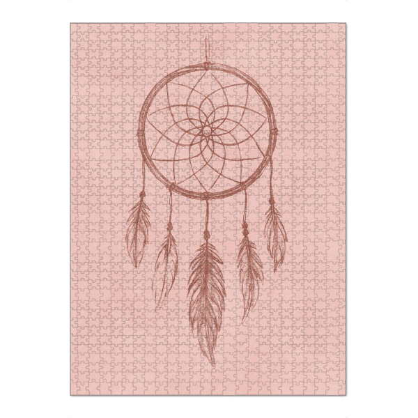 Puzzle Ravensburger "Dream Catcher (Pastel Rosa)" artboxONE - Für Kinder,Für Mama