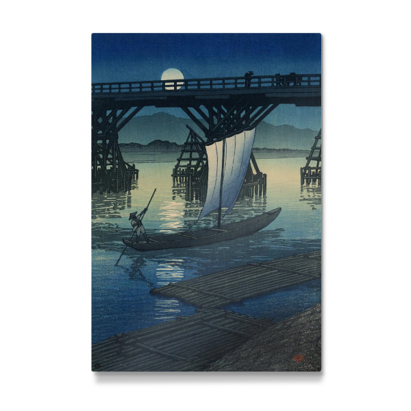 Galerie-Print "Ojiya Asahi-Bashi" 75x50 cm artboxONE