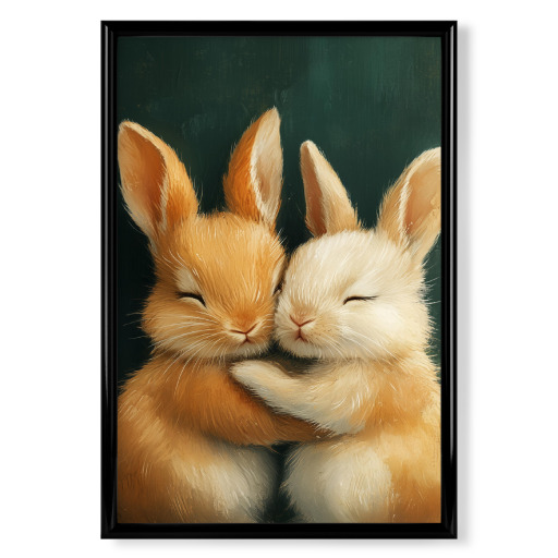 Little sweet love rabbits