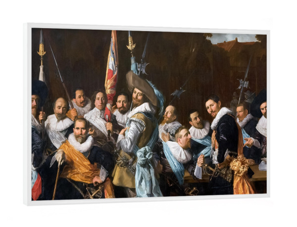 Poster mit weißem Rahmen "St. Adrian Militia Company" artboxONE - Menschen,Für Papa,Männer