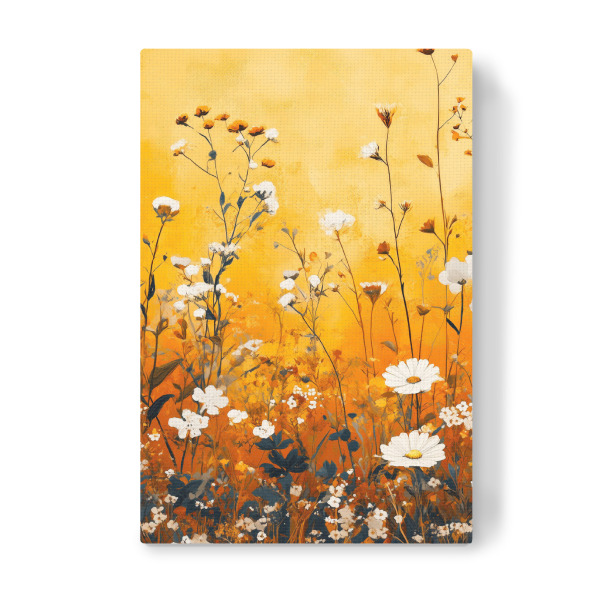 Leinwandbild "Wildblumenwiese i" artboxONE - Natur,Floral - Wiese,Blumen,Wildblumen,Pflanzen,Garten,Botanisch