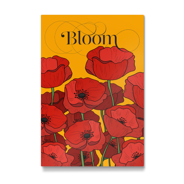 Galerie-Print "Bloom Poppies Field" 30x20 cm artboxONE
