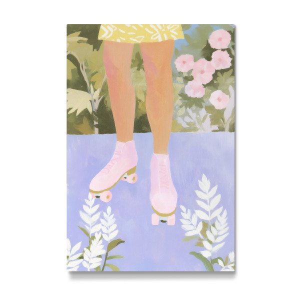 Galerie-Print "Rollschuh-Romantik" 75x50 cm artboxONE