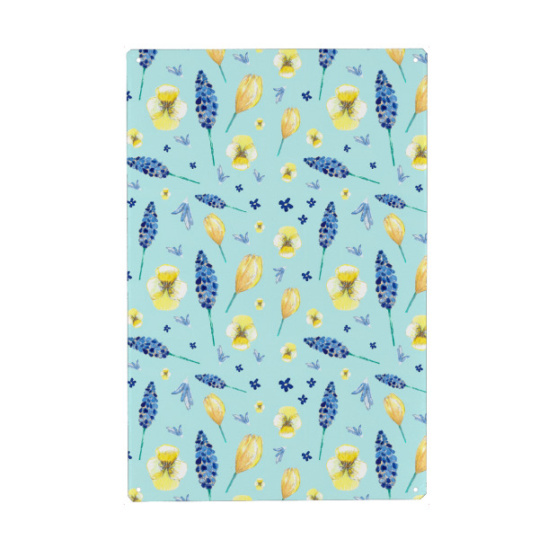 Holzbild "Lovely flowers" artboxONE - Natur,Abstrakt - Flowers,Blumen,Spring,Frühling,Blüten,Floral