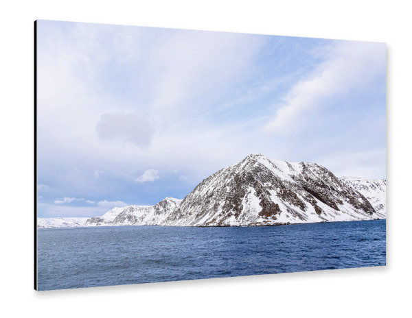 Alu-Dibond "Berge in der Finnmark" 75x50 cm artboxONE