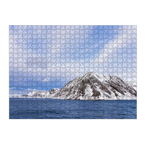 Puzzle Ravensburger "Berge in der Finnmark" artboxONE - Natur,Reise,Reise / Strand und Meer,Reise / Länder