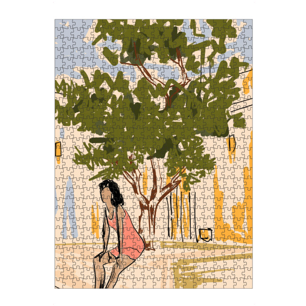 Puzzle Ravensburger "Where Mornings Feel Like Sunday" artboxONE - Menschen