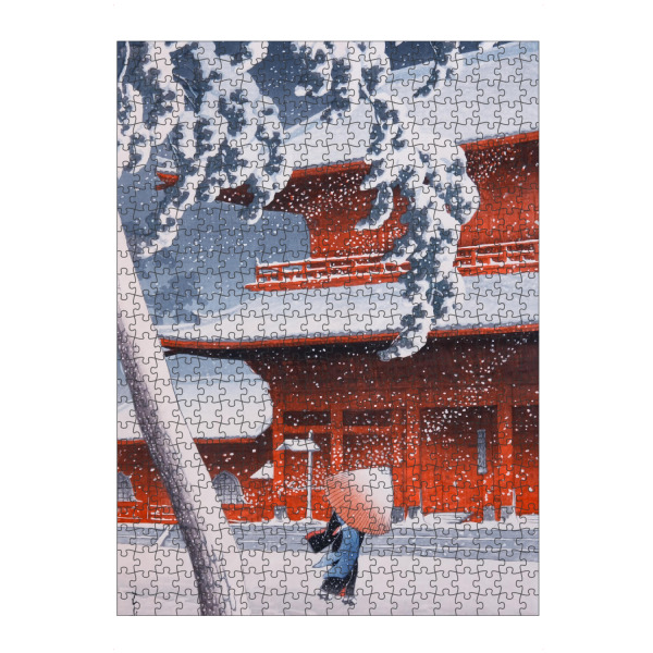 Puzzle Ravensburger "Shiba Zojoji" artboxONE - Architektur,Reise / Asien,Städte / Tokio