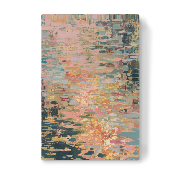 Leinwandbild "Goldene Abstrakte Dimensionen" artboxONE - Natur,Abstrakt,Geometrie