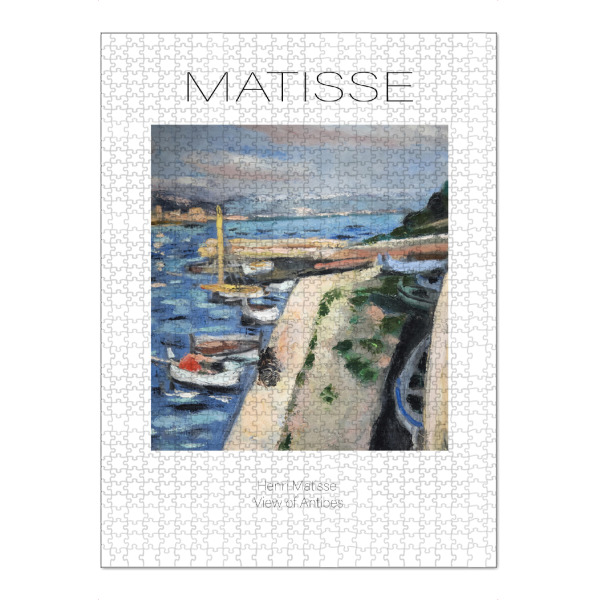 Puzzle Ravensburger "Henri Matisse -Ansicht der Antibes" artboxONE - Reise,Abstrakt,Reise / Strand und Meer