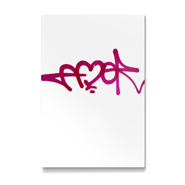 Galerie-Print "Graffiti Heartbeat" 75x50 cm artboxONE