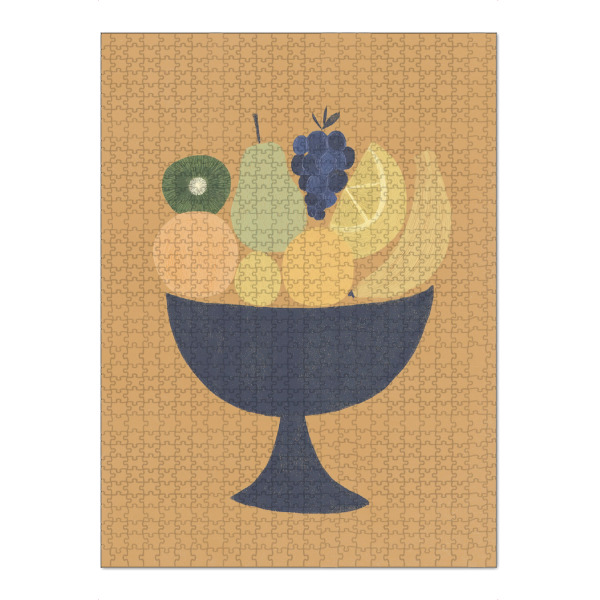 Puzzle Ravensburger "Moderne Obstschale" artboxONE - Natur,Geometrie,Essen & Trinken / Obst & Gemüse