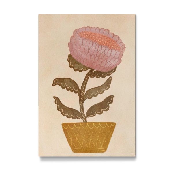 Galerie-Print "Boho potted floral" 75x50 cm artboxONE