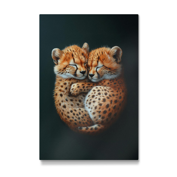 Galerie-Print "Kleine Liebes Geparde" 75x50 cm artboxONE