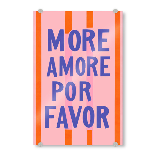 More Amore Por Favor, blue pop