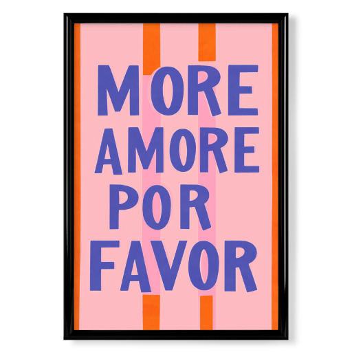 More Amore por favor, blau pop