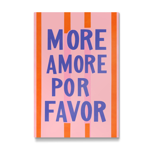 More Amore por favor, blau pop