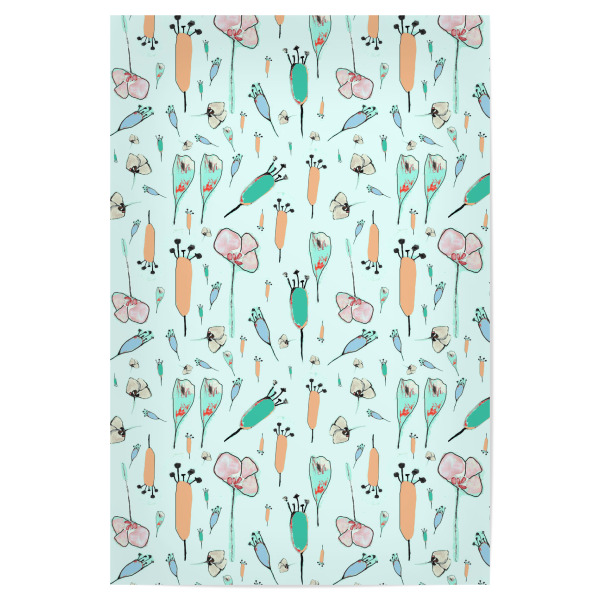 Poster 30x20 cm "Blumenwiese hell" artboxONE - Floral