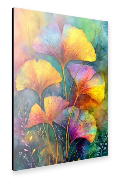 Alu-Dibond "Ginkgo Biloba AG" 75x50 cm artboxONE