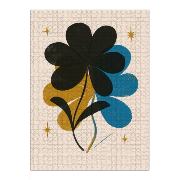 Puzzle Ravensburger "Fairy Florals (Three)" artboxONE - Floral,Abstrakt,Für Mama