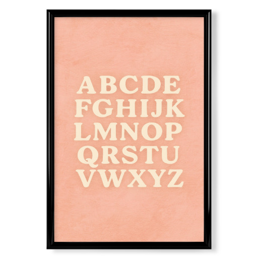 ABC (Pastell Pink)