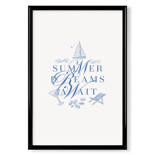 Sommerträume erwarten blau