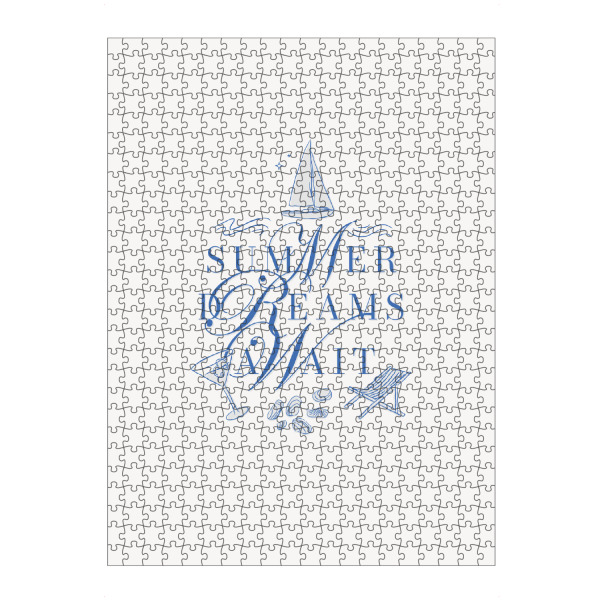 Puzzle Ravensburger "Sommerträume erwarten blau" artboxONE - Reise,Reise / Strand und Meer
