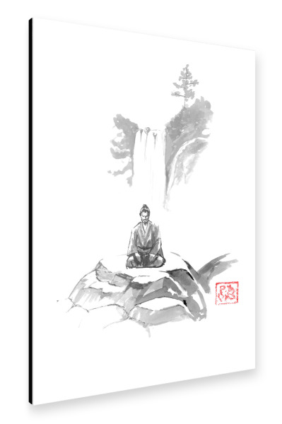 Alu-Dibond "Meditation" 30x20 cm artboxONE