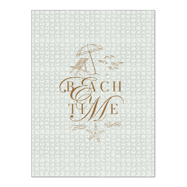 Puzzle Ravensburger "Sommer Strandzeit braun" artboxONE - Reise,Reise / Strand und Meer