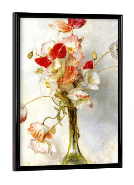 Poster mit schwarzem Rahmen "Poppies von Tom Roberts" artboxONE - Floral,Liebe,Für Mama