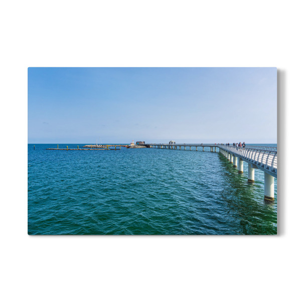 Galerie-Print "Seebrücke Prerow" 30x20 cm artboxONE
