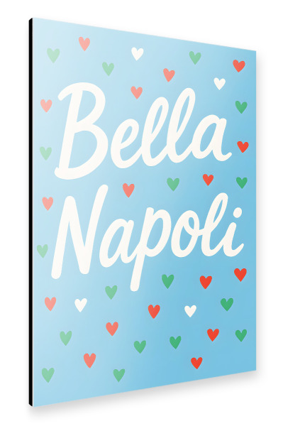 Alu-Dibond "Bella Napoli" 75x50 cm artboxONE