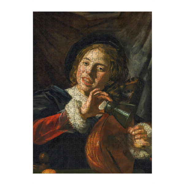 Puzzle Ravensburger "Junge mit einer Laute" artboxONE - Menschen,Für Mama,Für Papa