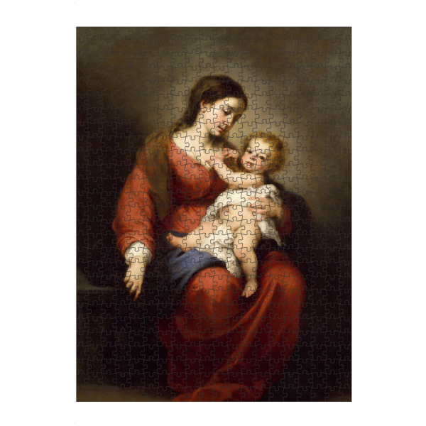 Puzzle Ravensburger "Jungfrau und Kind" artboxONE - Für Kinder,Für Mama,Für Papa