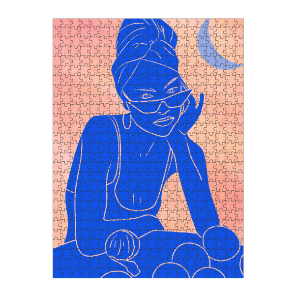 Puzzle Ravensburger "Late Night Thoughts Under the Moon" artboxONE - Abstrakt