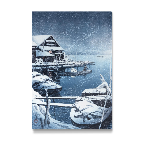 Galerie-Print "Schnee in Mukojima" 75x50 cm artboxONE