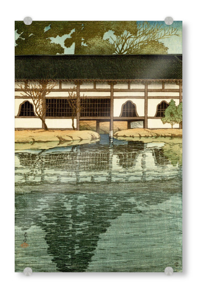 Acrylglasbild "Teil des Byodo-in-Tempels in Uji" artboxONE - Architektur,Reise / Asien,Städte / Tokio