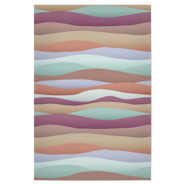 Poster 30x20 cm "Sundown Dünen beruhigen" artboxONE - Natur,Abstrakt