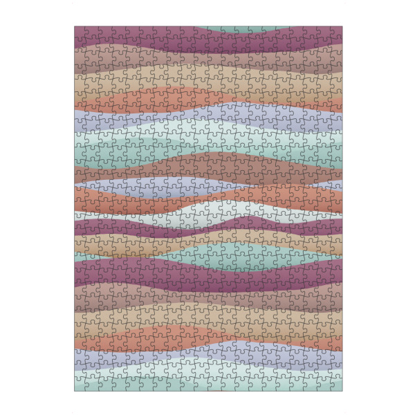 Puzzle Ravensburger "Sundown Dünen beruhigen" artboxONE - Natur,Abstrakt